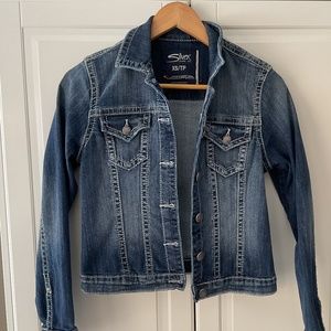 Silver Jean Jacket